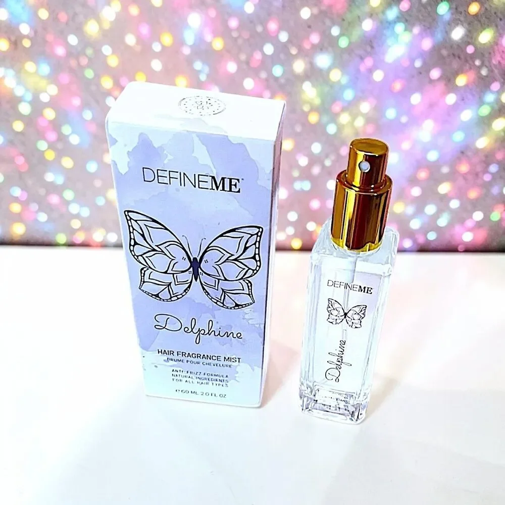 Defineme Fragrance Delphine Anti-Frizz Hair Fragrance Mist New In Box 2 fl Oz